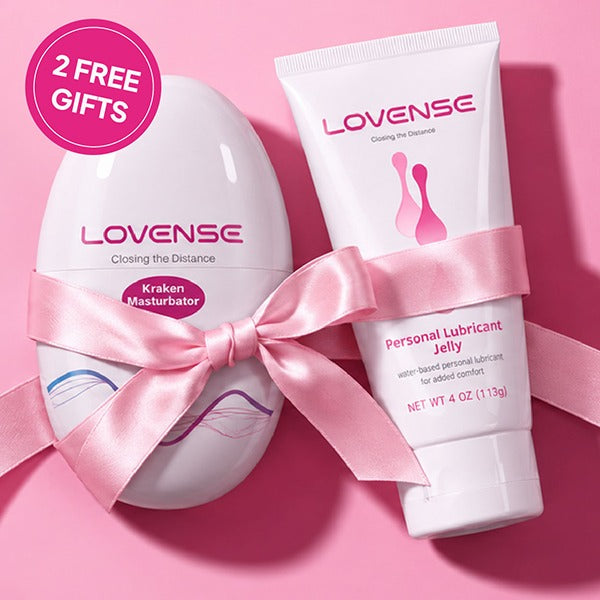 Free Pleasure Gift Bundle — Lovense Lube + Kraken Egg