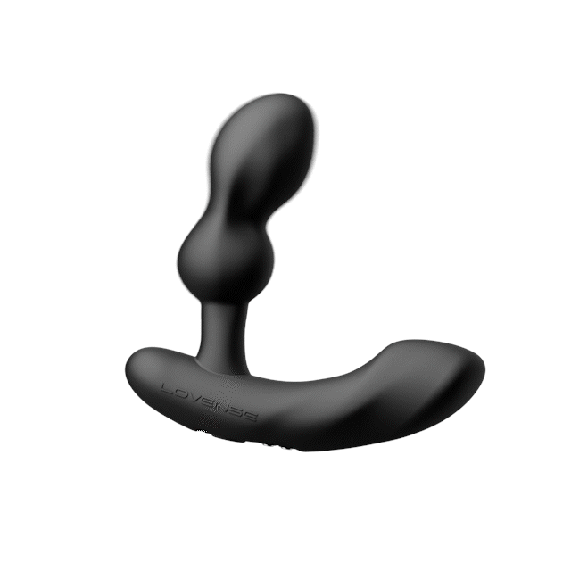 Lovense Edge 2 app-controlled prostate massager in black