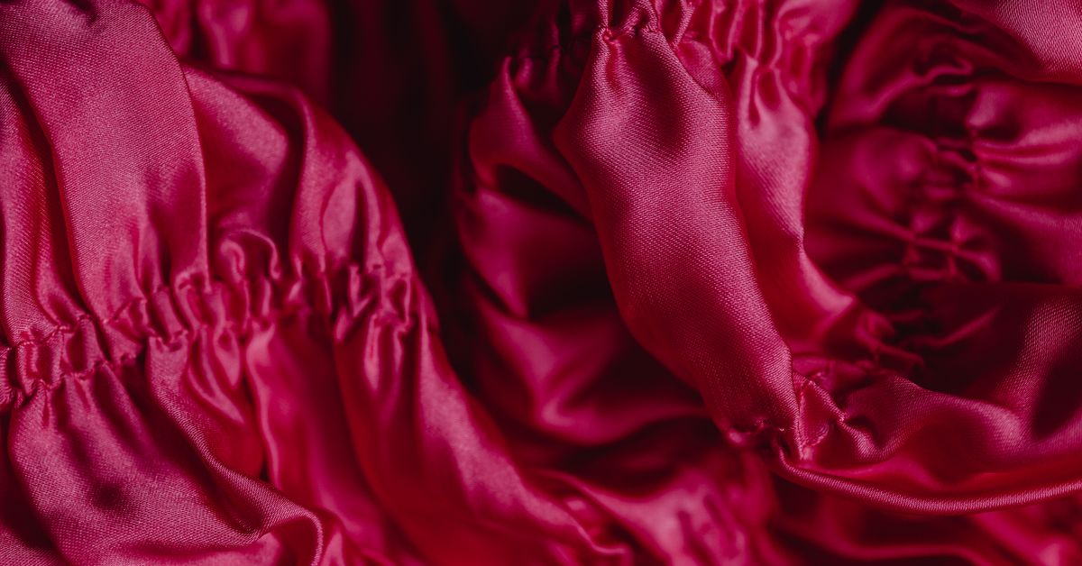 Pleated red satin — best bondage sex toys in Canada 2026 from Red Pleasures