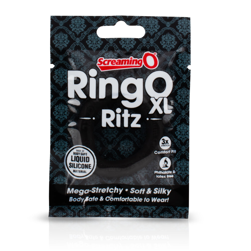 Screaming O Ring O Ritz XL liquid silicone cock ring.