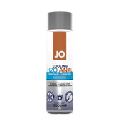 JO H2O Anal Cooling Personal Lubricant, water-based, 4 fl oz.
