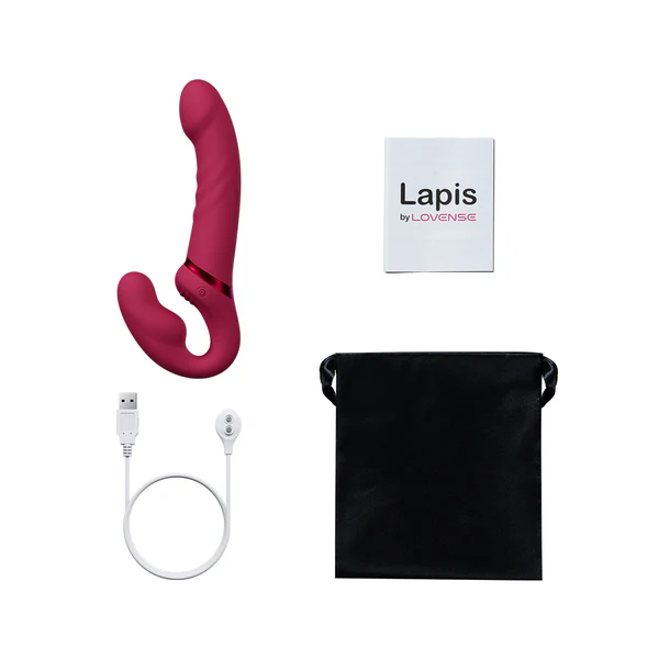 Lovense Lapis App-Controlled Strapless Strap-On