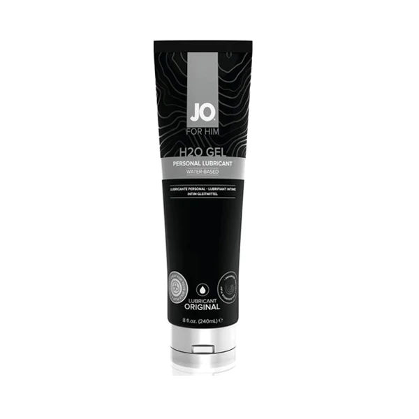 JO H2O Gel for Him personal lubricant in original flavor.