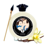 Shunga edible body paint set with vanilla and chocolate flavors.
