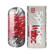 Tenga Spinner DX 03 Steps Spiral Male Masturbator with textured interior.
