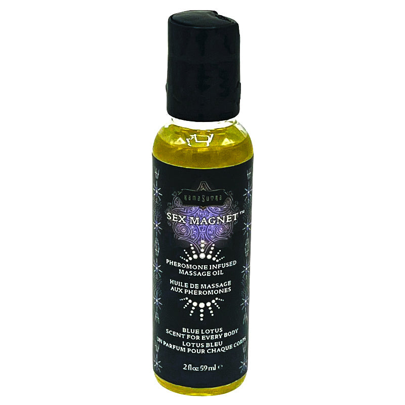 Kama Sutra Sex Magnet Blue Lotus Pheromone Massage Oil.