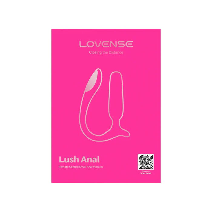 Lovense Lush Anal App-Controlled Vibrating Butt Plug