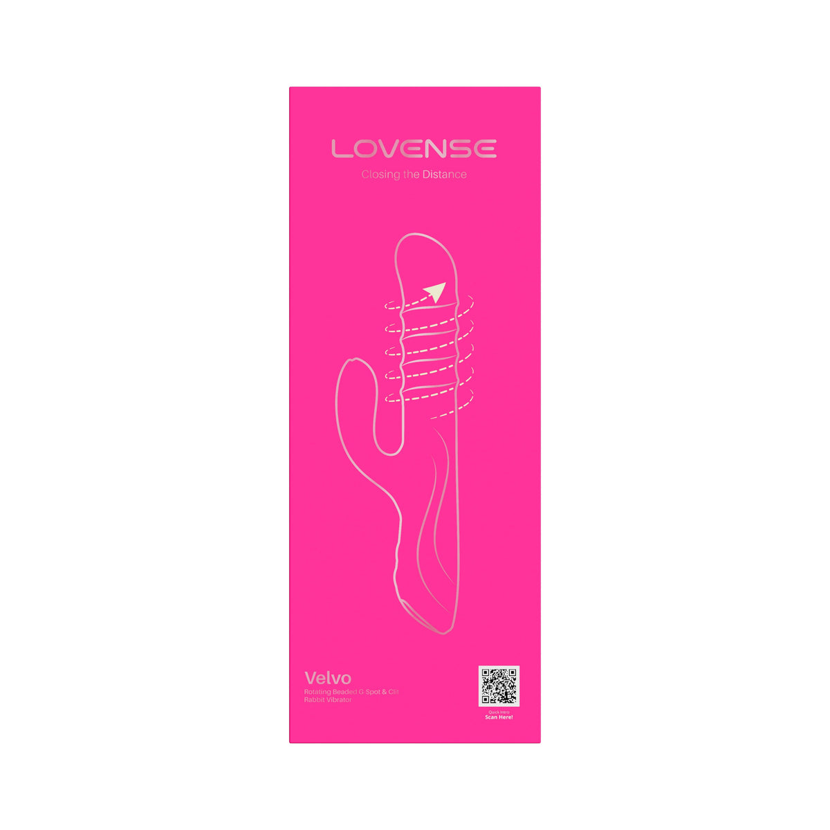 Lovense Velvo App-Controlled Rabbit Vibrator