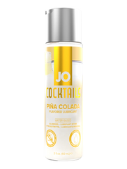 JO Cocktails Piña Colada flavored water-based lubricant in a 2oz bottle.