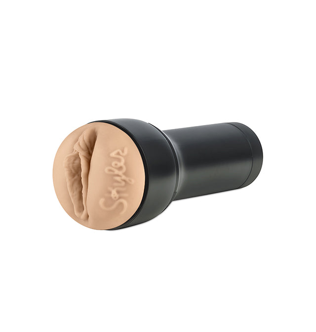 FeelSkyler male stroker with a realistic TPE sleeve.