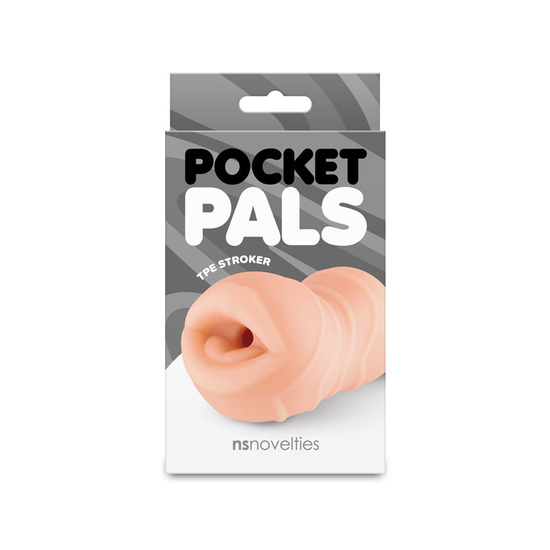 Pocket Pals Mouth Stroker made of soft TPE.