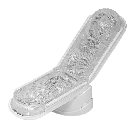Tenga Flip Zero reusable male masturbator with intricate internal textures.