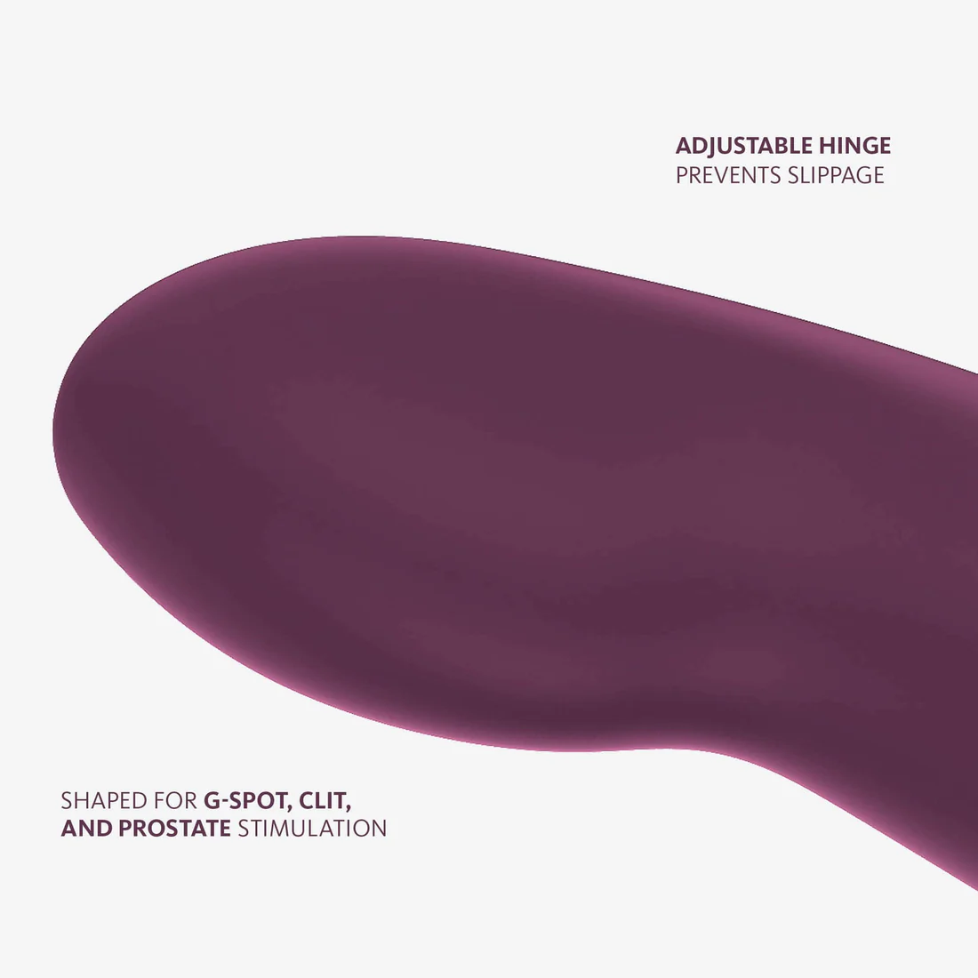 Dual stimulating vibrator with adjustable hinge for couples.