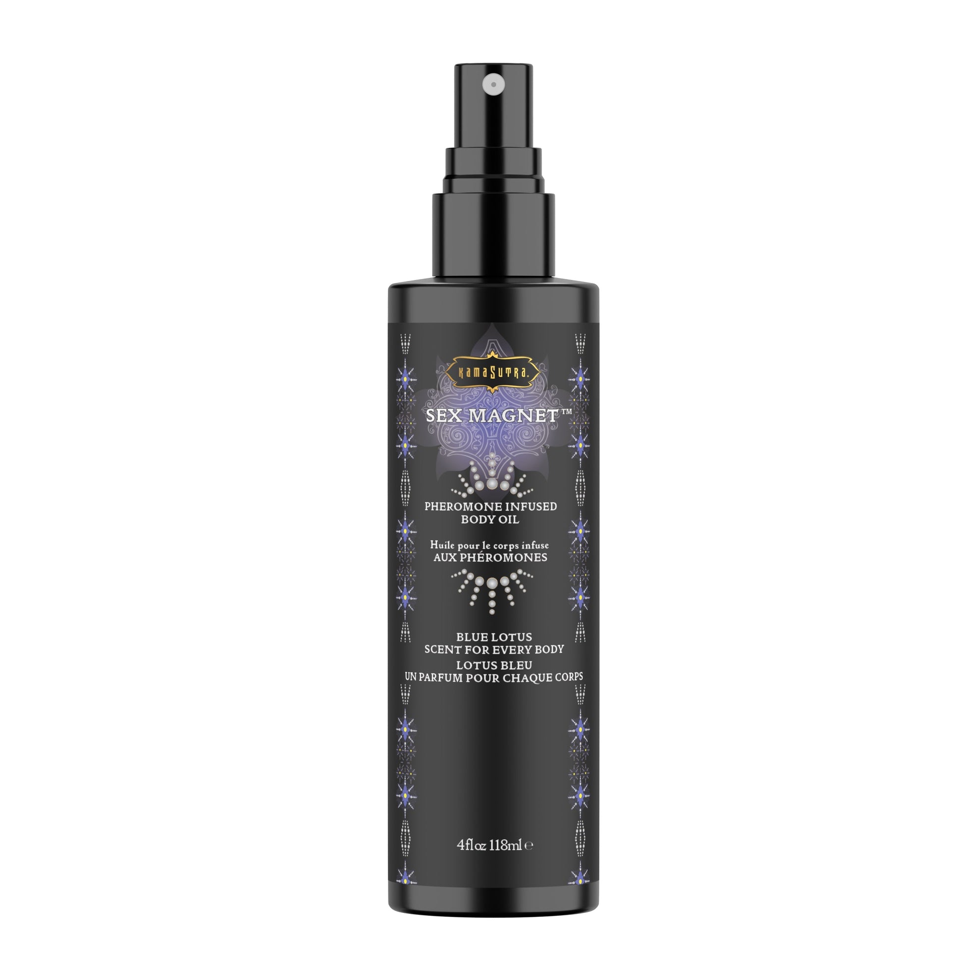 Kama Sutra Blue Lotus Pheromone Body Spray Mist, 4 oz