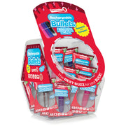 Screaming O Rechargeable Bullet vibrators in a 24-piece set.