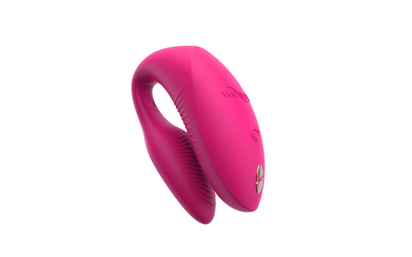 Pink We-Vibe Chorus Pro couples vibrator with haptic remote.