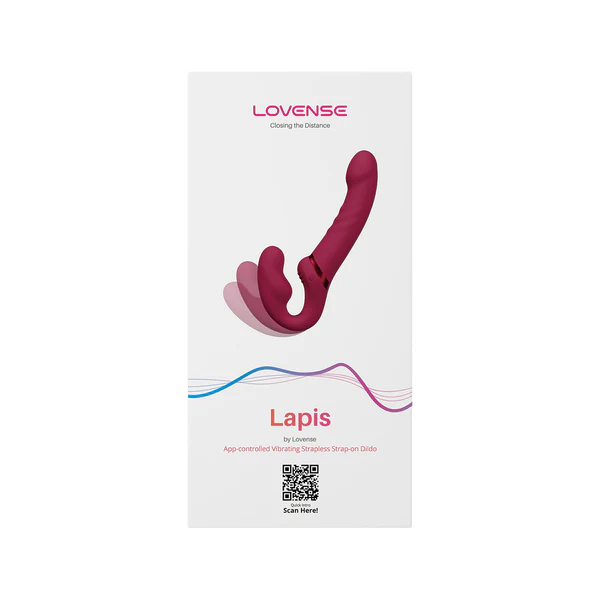 Lovense Lapis App-Controlled Strapless Strap-On