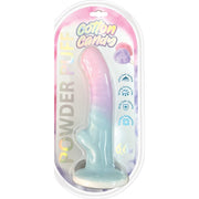 Cotton Candy Powder Puff silicone toy with suction cup base.