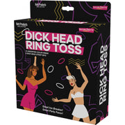 Dick Head Ring Toss Party Game box with two women and colorful rings.