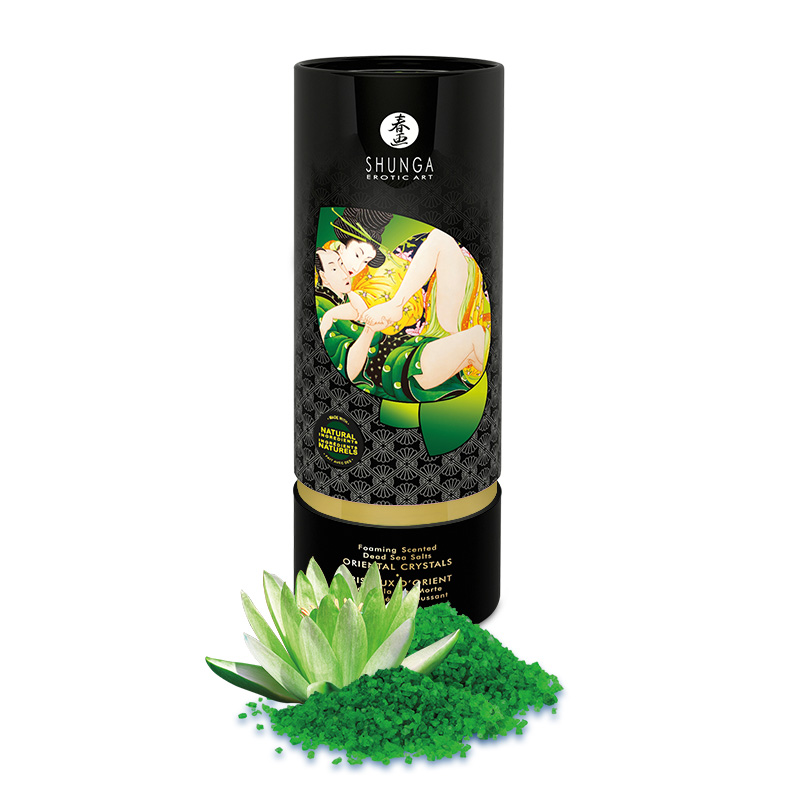 Lotus Flower Dead Sea Bath Salts with Bubbles – Shunga