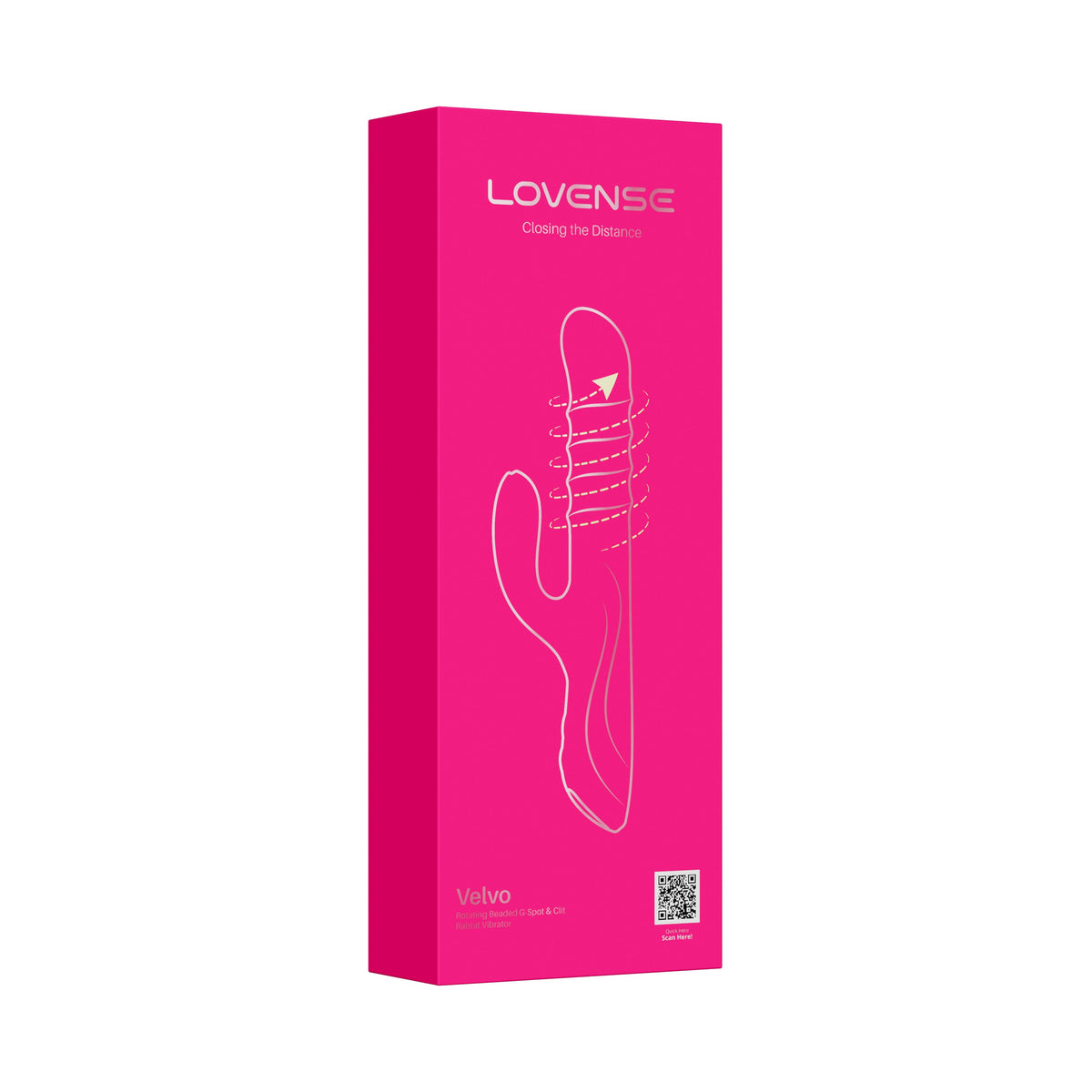 Lovense Velvo App-Controlled Rabbit Vibrator