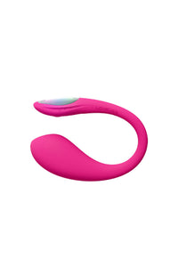 Pink Lovense Lush Mini app-controlled vibrator.
