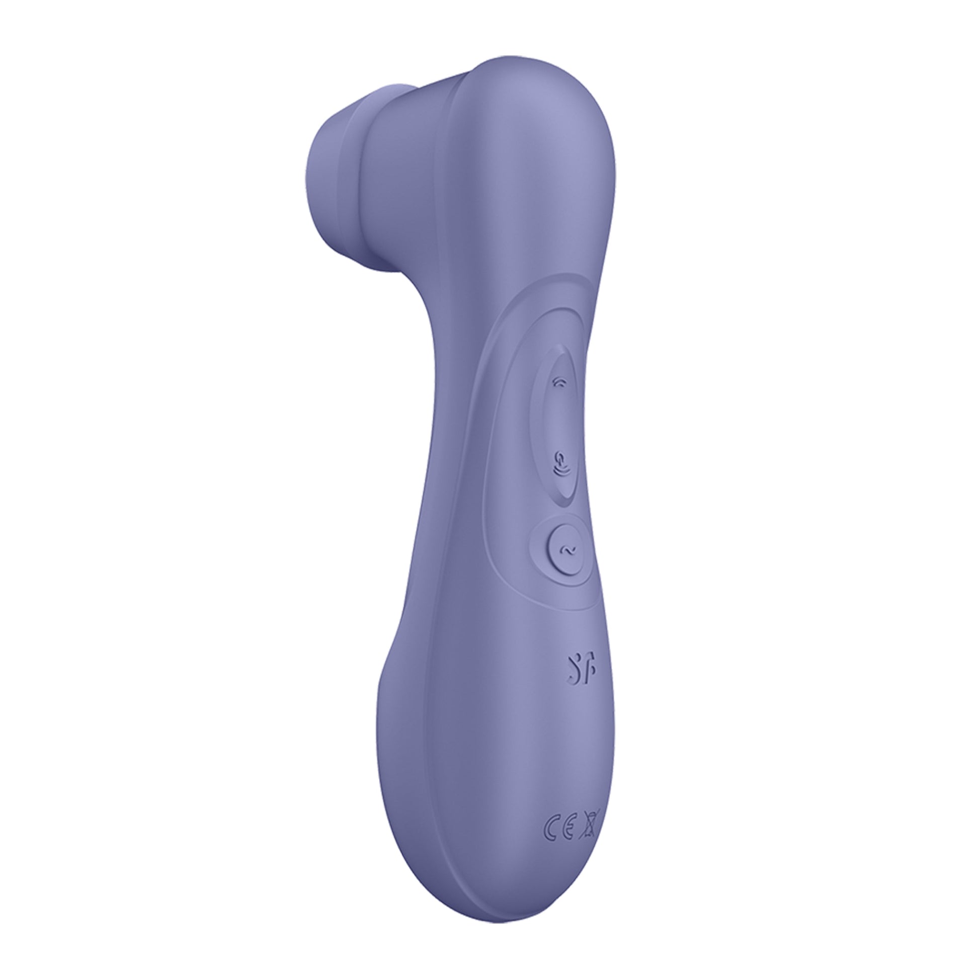 Lilac Satisfyer Pro 2 Generation 3 clitoral air pulse vibrator with buttons.