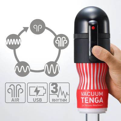 Tenga Vacuum Controller II suction device with cup package.