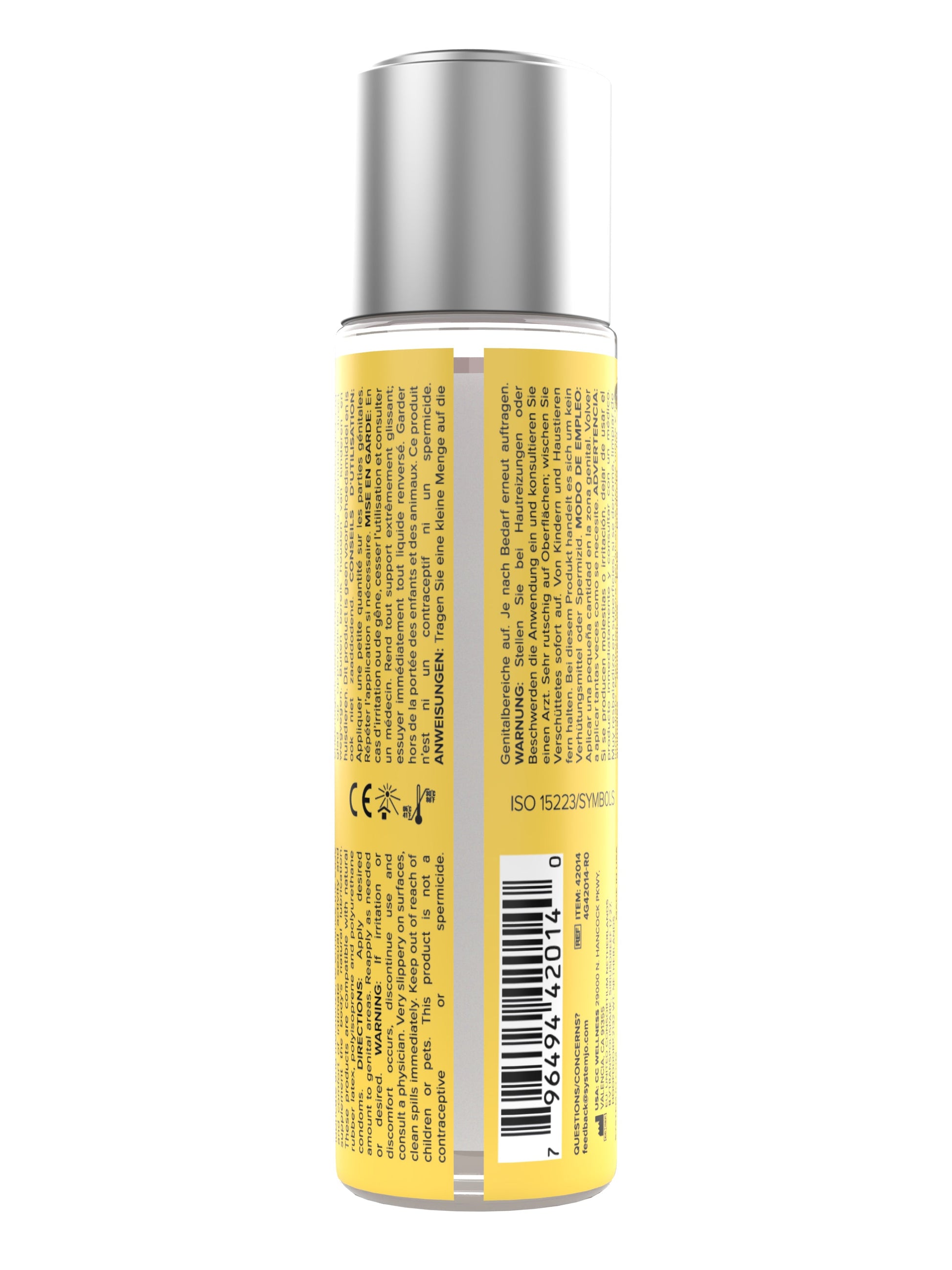 A bottle of JO Mai Tai flavored water-based lubricant.