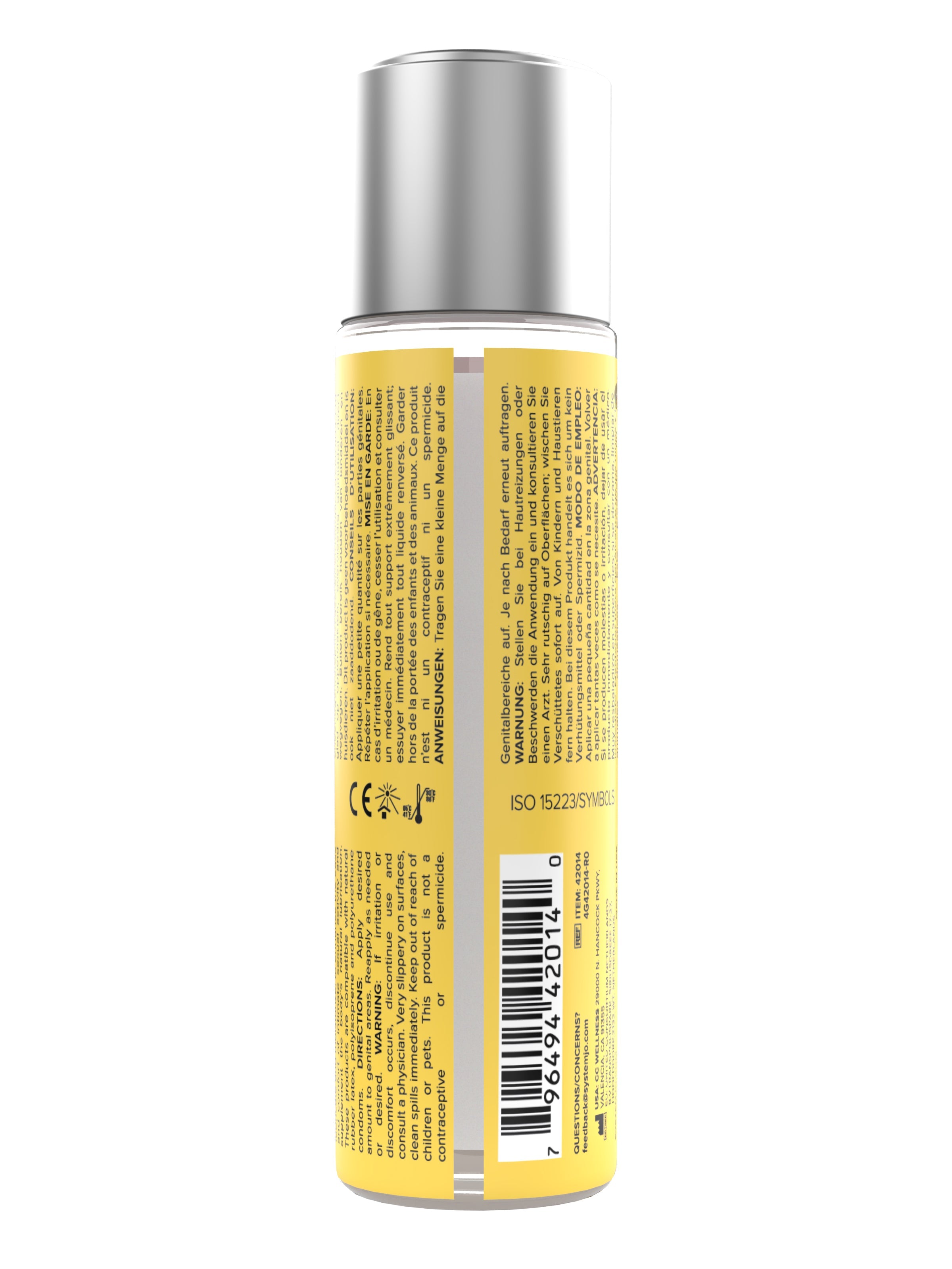 A bottle of JO Mai Tai flavored water-based lubricant.