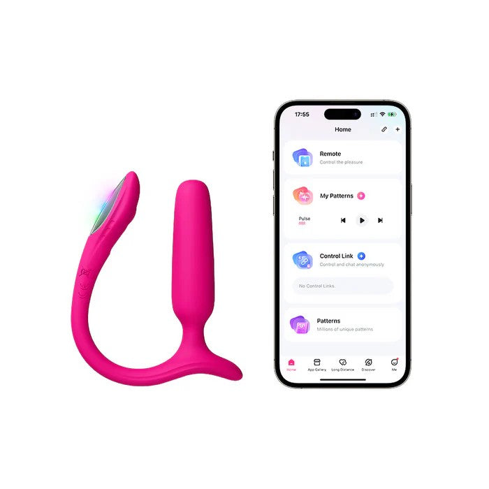 Lovense Lush Anal App-Controlled Vibrating Butt Plug