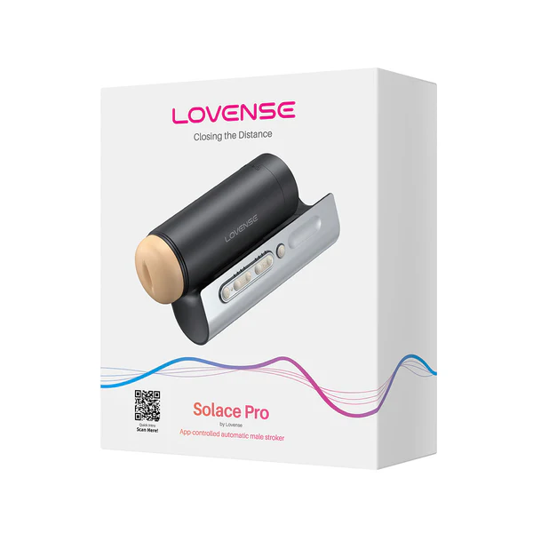 Lovense Solace Pro automatic male stroker with app control.