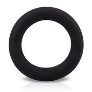 Black liquid silicone cock ring with "Premium Quality Screaming O" and "Ringo XL" text.