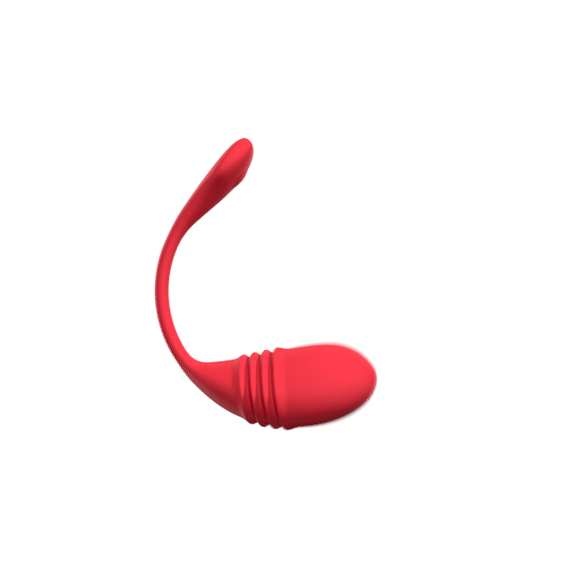 Lovense Vulse app-controlled thrusting egg vibrator