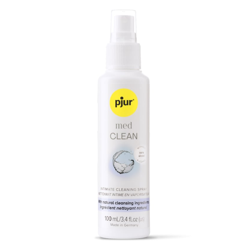 Pjur Med Natural Antibacterial Cleaning Spray, alcohol-free, 100 ml.