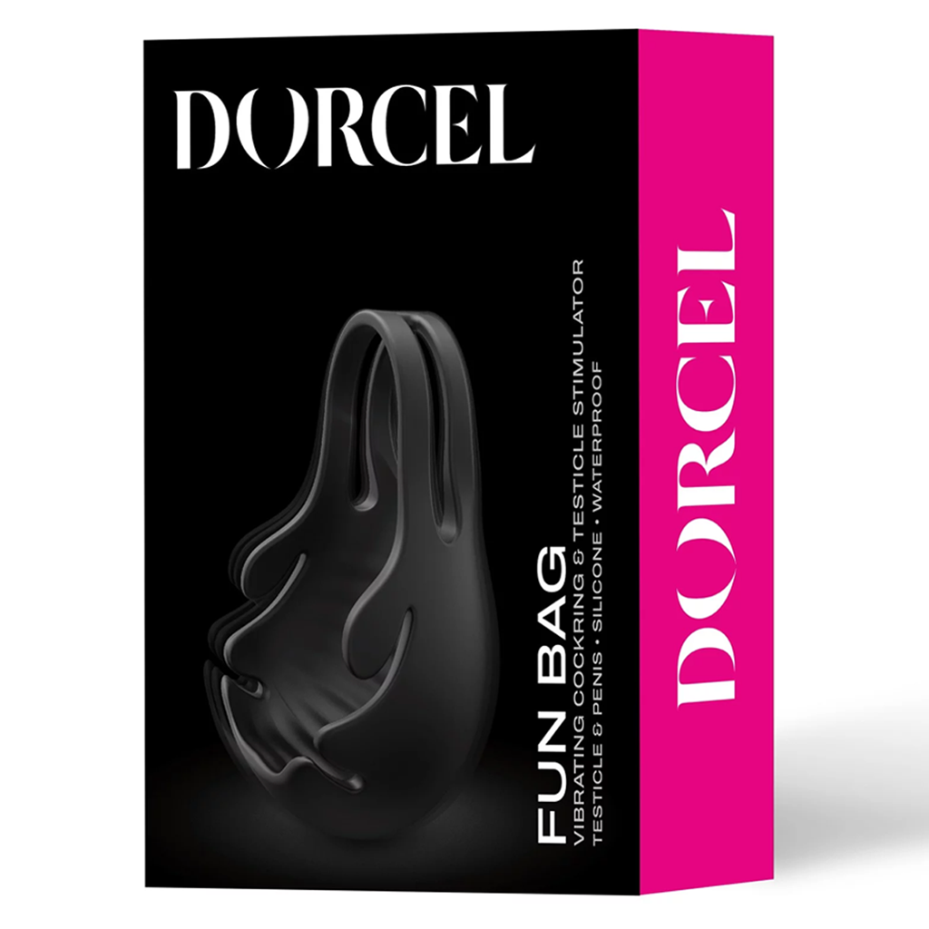 Dorcel Fun Bag vibrating penis and testicle stimulator.