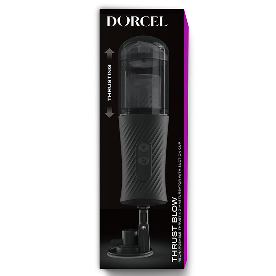 Dorcel automatic thrusting masturbator with suction cup.