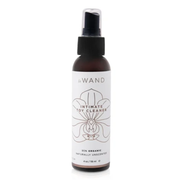 Le Wand organic intimate toy cleaner in a spray bottle.