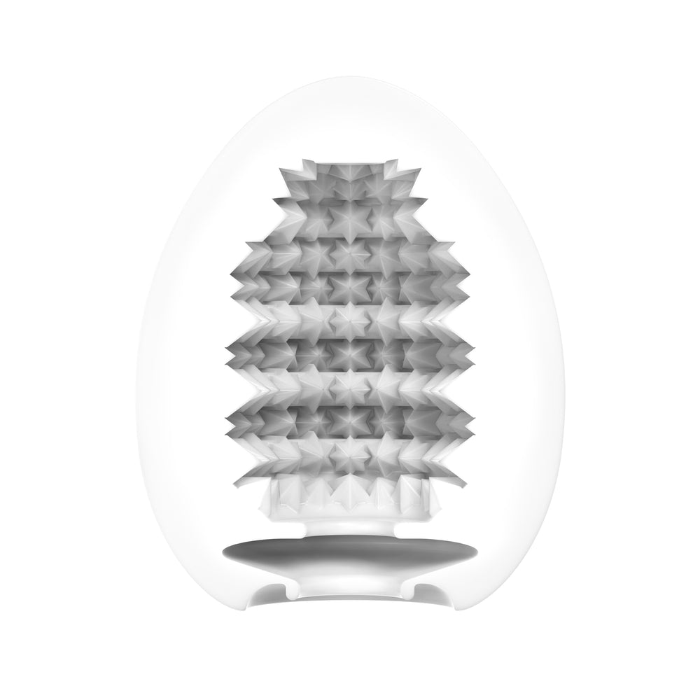 Tenga Starry Textured Male Masturbator Egg with firm starry bumps.