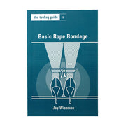 A book cover titled "Basic Rope Bondage" by Jay Wiseman.