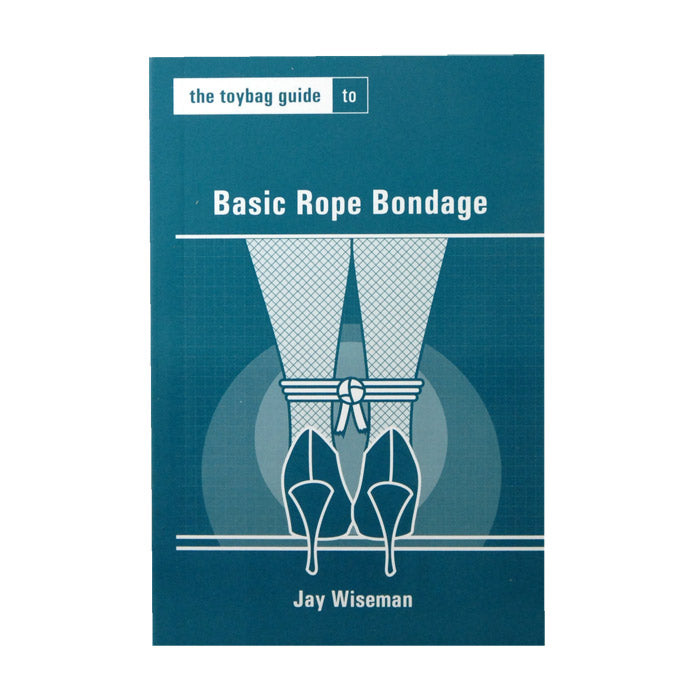 A book cover titled "Basic Rope Bondage" by Jay Wiseman.