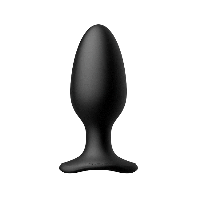 Lovense Hush 2 app-controlled vibrating butt plug, 2.25 inch