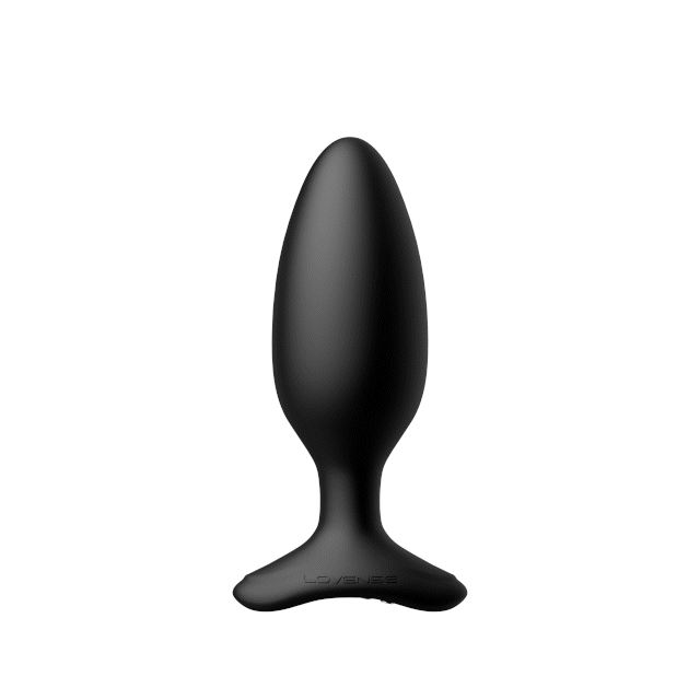 Lovense Hush 2 app-controlled vibrating butt plug, 1.75 inch
