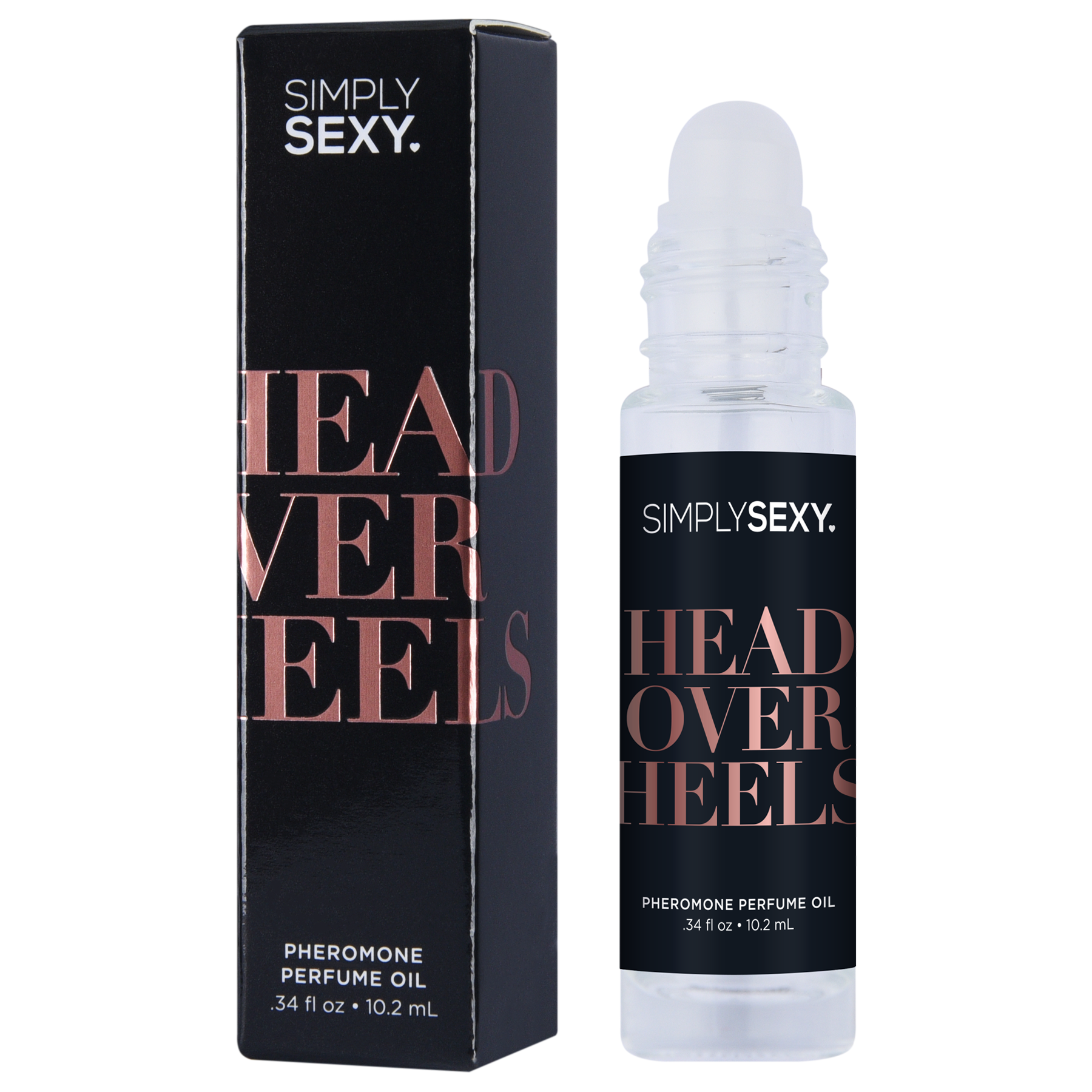 Simply Sexy Head Over Heels pheromone perfume oil roll-on.