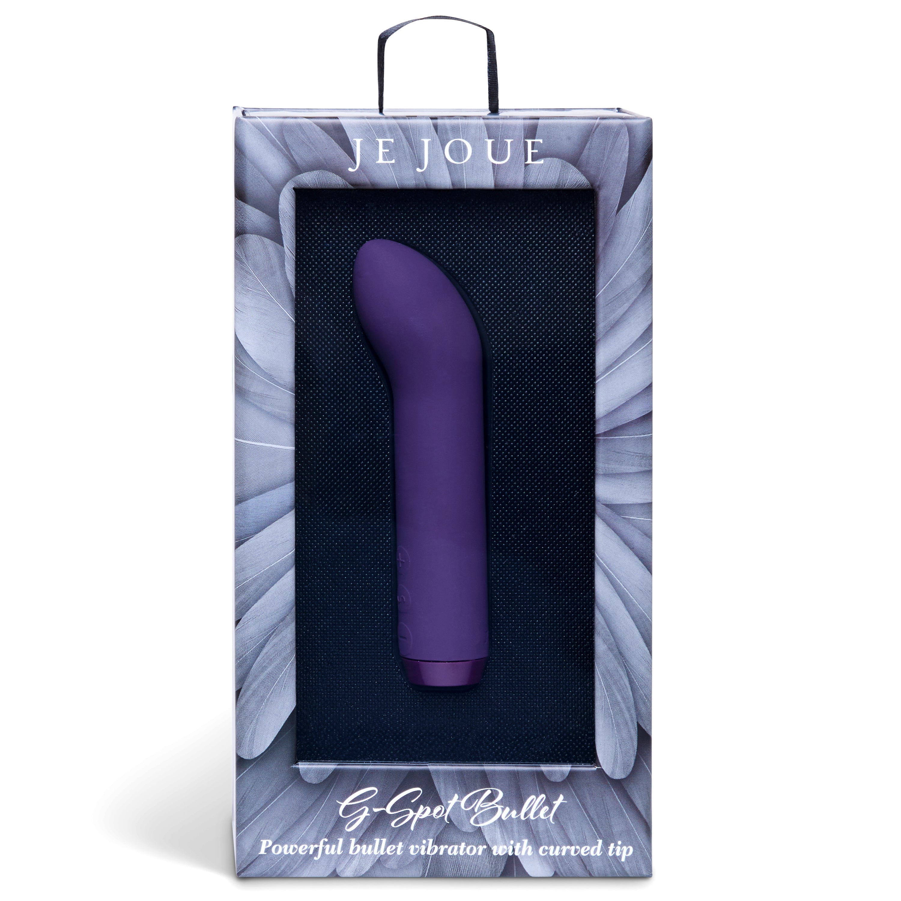 Purple Je Joue G-Spot Bullet vibrator in packaging.