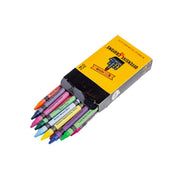 A box of 24 "Offensive-ish" adult coloring crayons with humorous names.