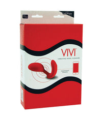 Aneros Vivi app-controlled G-spot vibrator and Kegel exerciser in red.