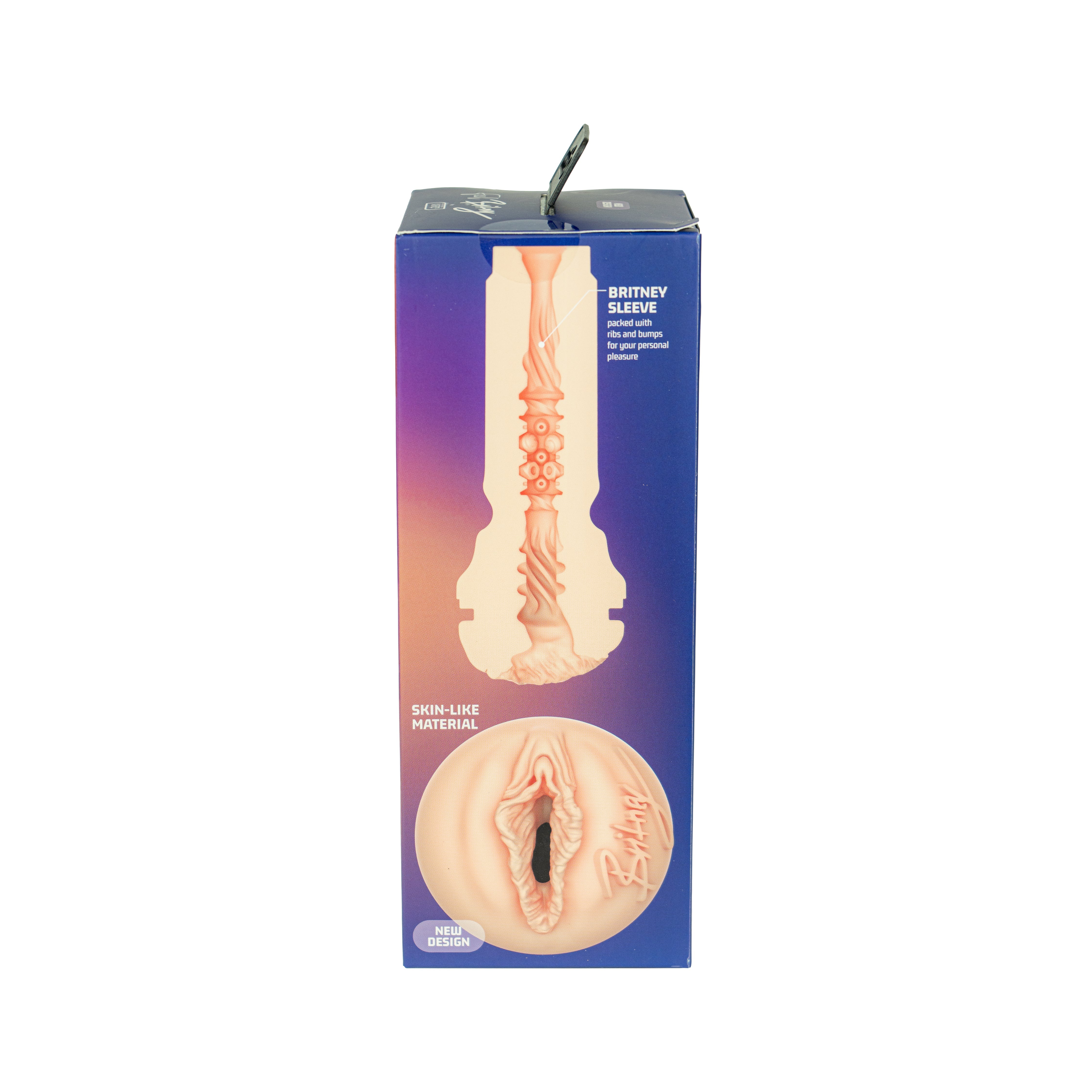 Britney Amber Lifelike Stroker TPE textured male sleeve with realistic details.