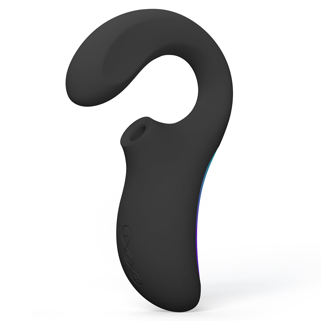 Black Enigma Wave dual sonic G-spot stimulator with subtle color gradient.