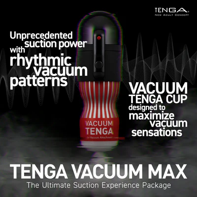 Tenga Vacuum Controller II suction device with cup package.